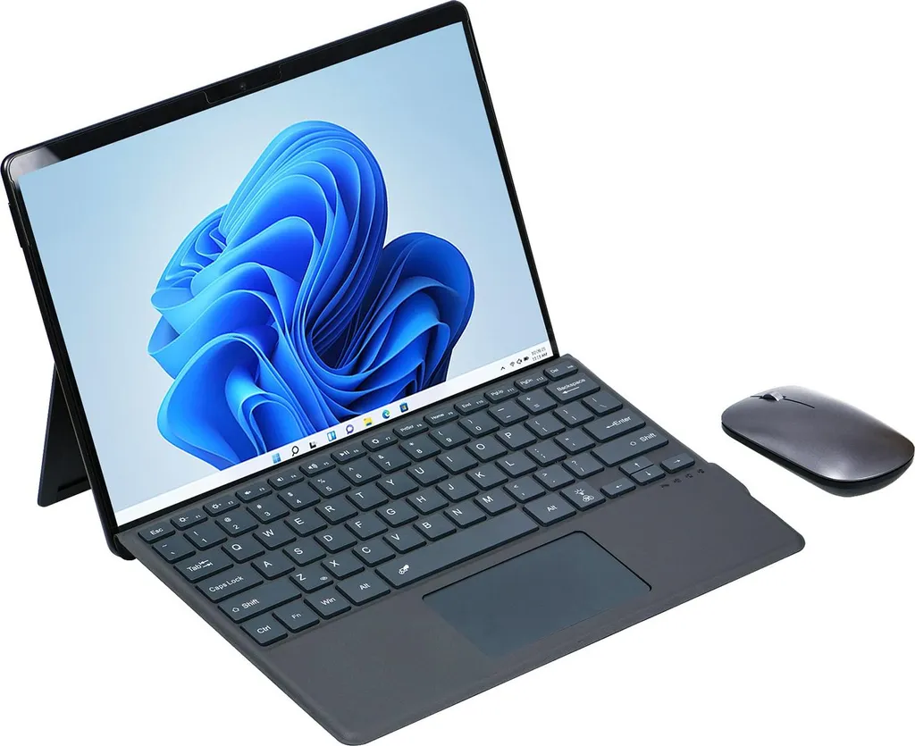 Clavier AZERTY pour Surface Pro 8/9/X avec Bluetooth et Rétroéclairage