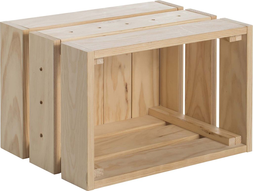 Weinkiste / Weinregal aus Holz CASSATTA, mittel