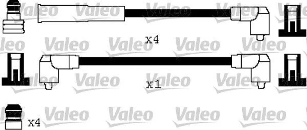 Faisceau d'allumage Valeo 346556 compatible Skoda Felicia et Favorit