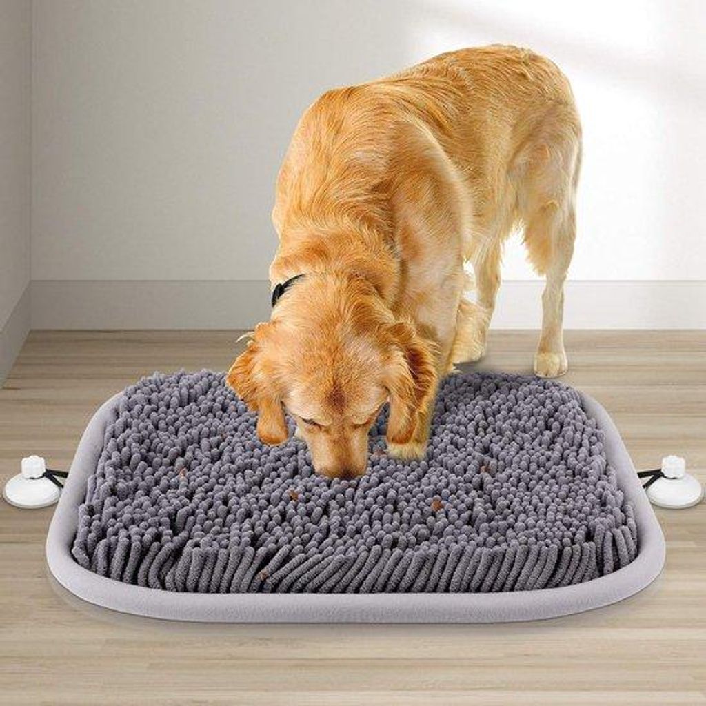 Famanu Snuffle Mat für Hunde - Futtertrainingsmatte zur Förderung der natürlichen Suchfähigkeiten