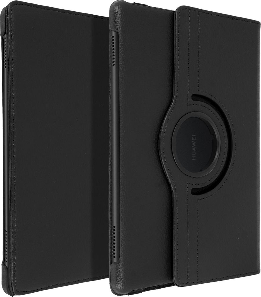 Avizar, 360° Klapphülle, Etui mit Standfunktion Huawei Mediapad T5 10'', Schwarz