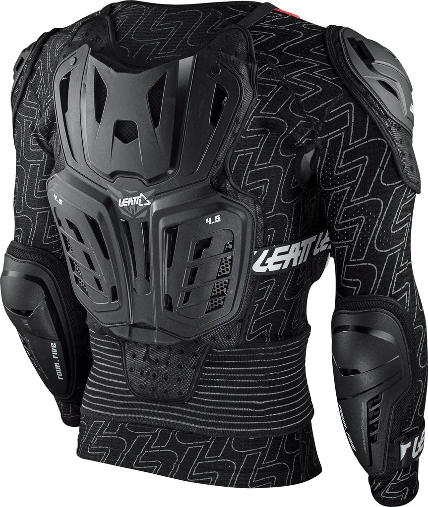 Bodyprotector 4.5 Pro S-M Noir avec Coque Rigide et Mousse 3DF - 3