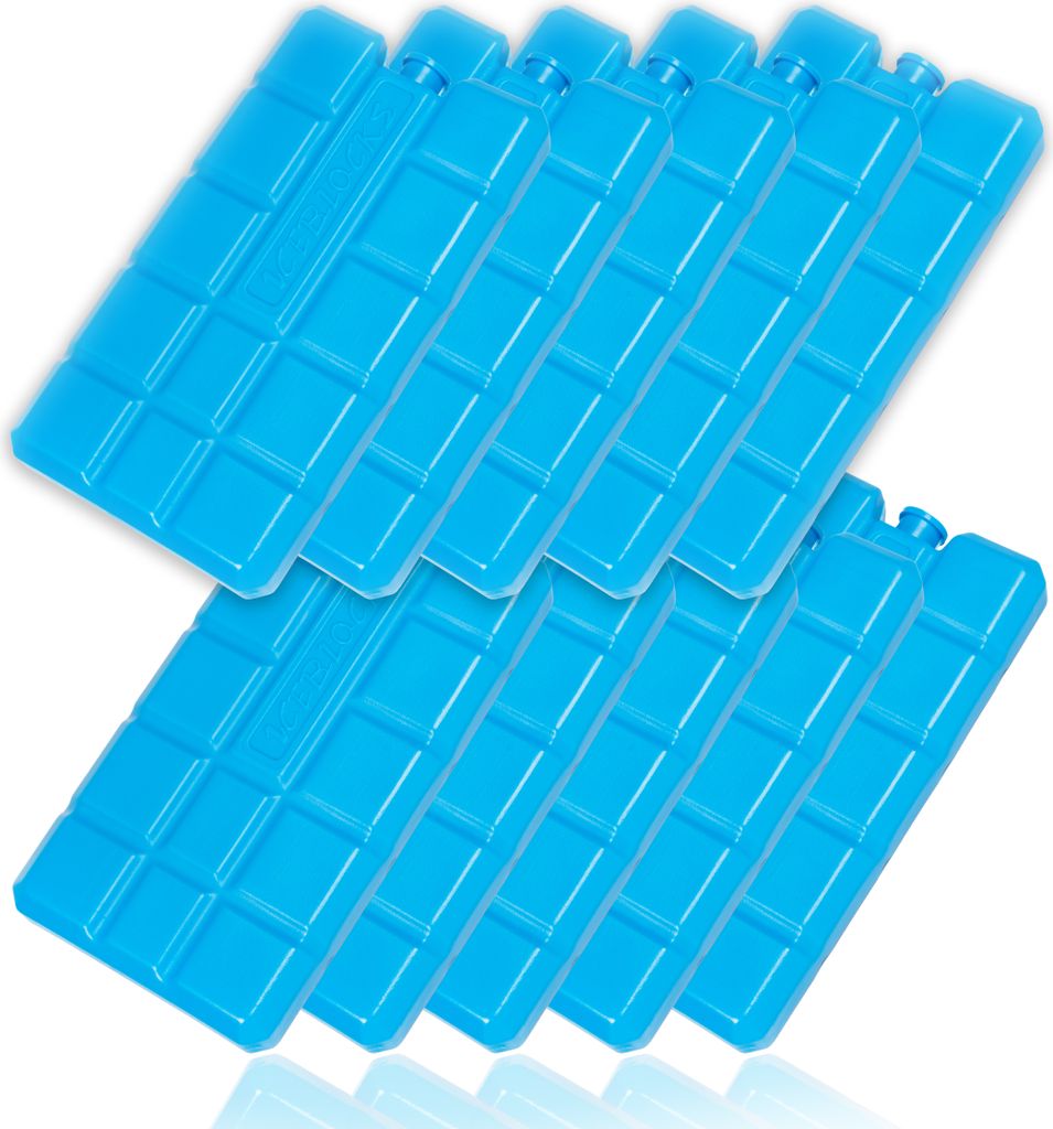 Kühlakku 200ml Kühlpack Kühlelemt für Kühlbox Kühltasche, 10 Stück