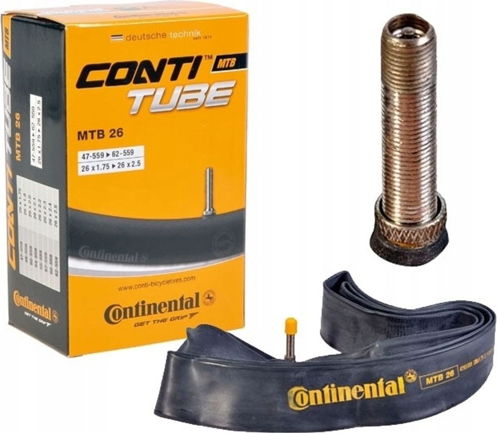 29 x 1,75-2,50 AV 40mm Tuyau MTB CONTINENTAL 280g Image du produit 