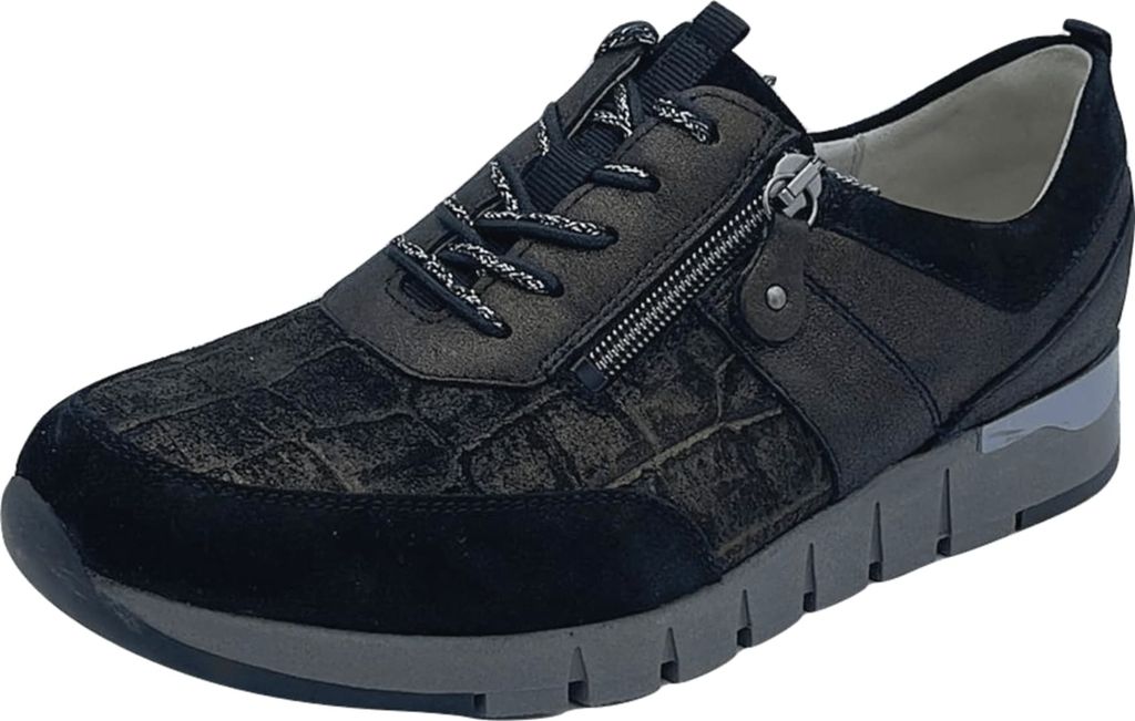 Waldläufer Komfort Schnürschuhe H-Petra Damen 31333938353536 Schwarz 40 1/2 EU