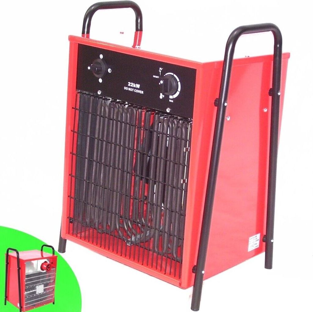 55199 Heizlüfter 22kW Heizgerät Bauheizer Heizgebläse Produktbild 
