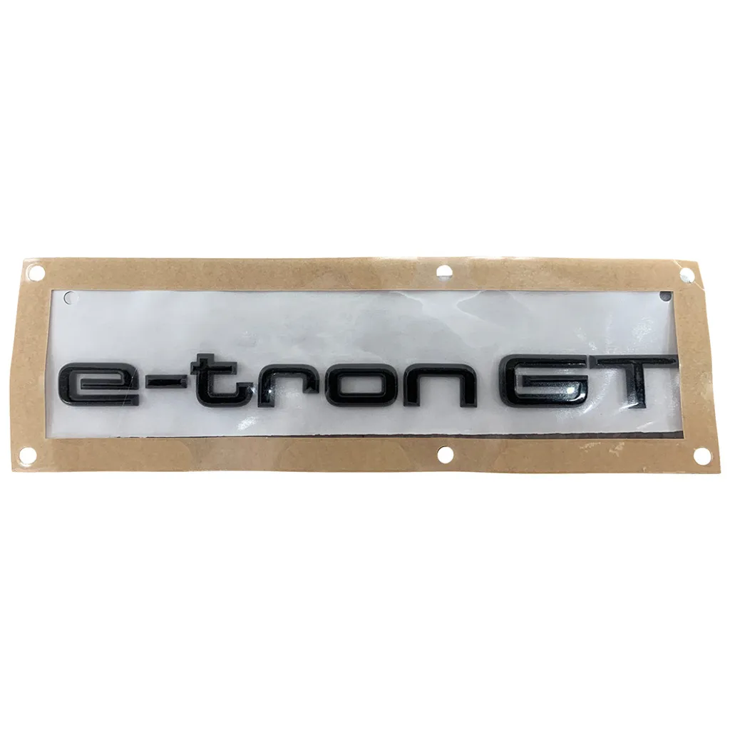 Badge Nero Audi e-tron GT - Scritta Originale Black Edition 4J3853742A