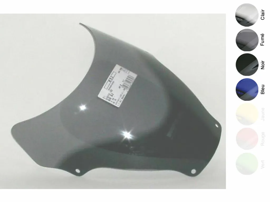 Pare-brise Haute Performance MRA Spoiler S pour Suzuki SV650S Noir