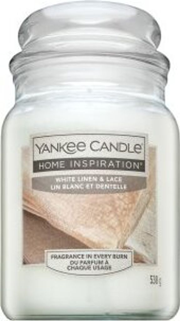 Yankee Candle Home Inspiration White Linen & Lace 538 g