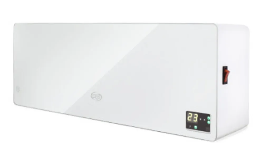Argoclima Chic Blanc : Radiateur Céramique Mural avec Télécommande IR