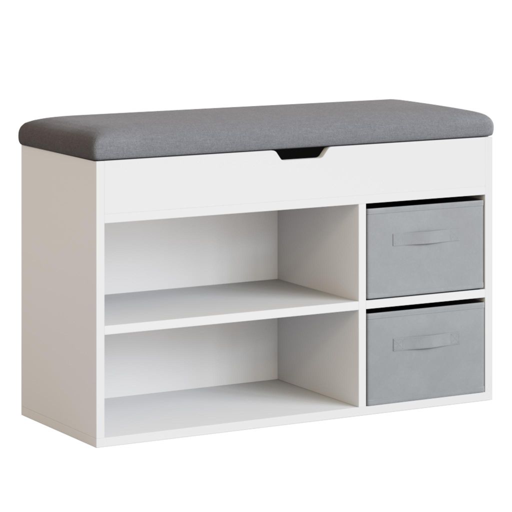 Mondeer Banc à chaussures avec assise, rangement pour Image du produit 