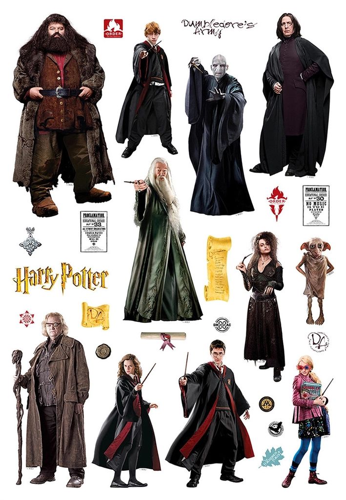 AG Design Wandstickers Harry Potter, 42.5 x 65 cm Produktbild 