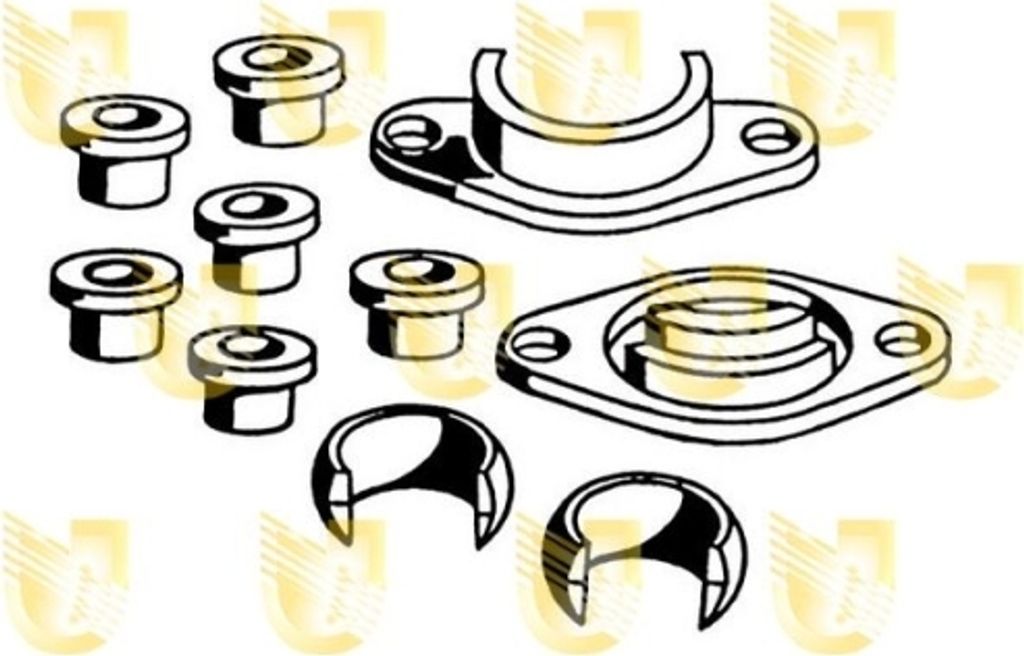 1 Reparatursatz, Schalthebel UNIGOM 162004 für VW