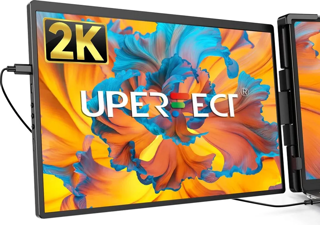 Écran externe PC 2K QHD 14 Pouces avec Dalle IPS 60Hz FreeSync