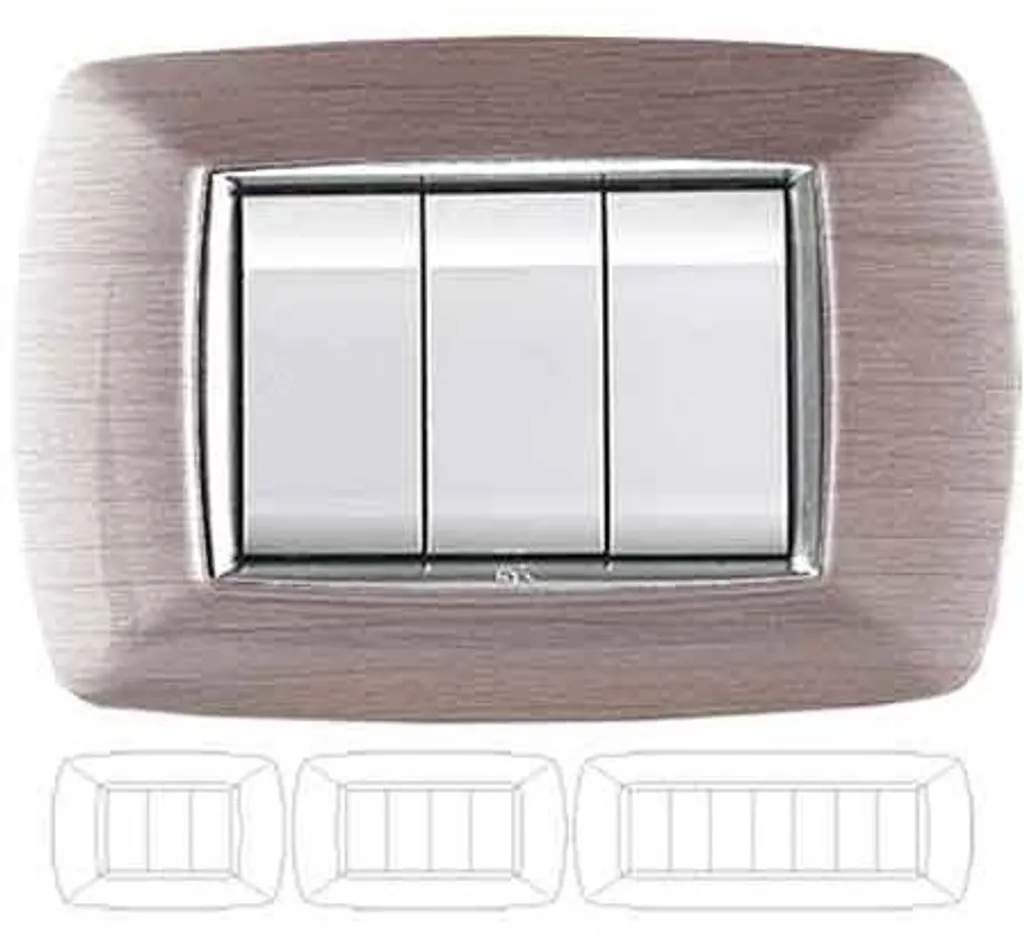 Plaque cache-interrupteur MYLIFE 4 modules : finies les traces de doigts