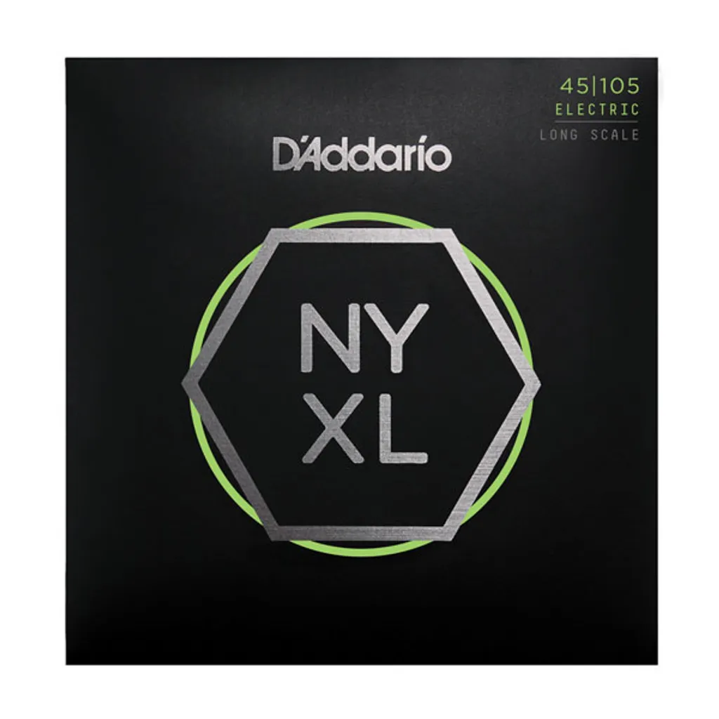 D'Addario NYXL 45105 Cordes Basse Haute Résistance et Brillance