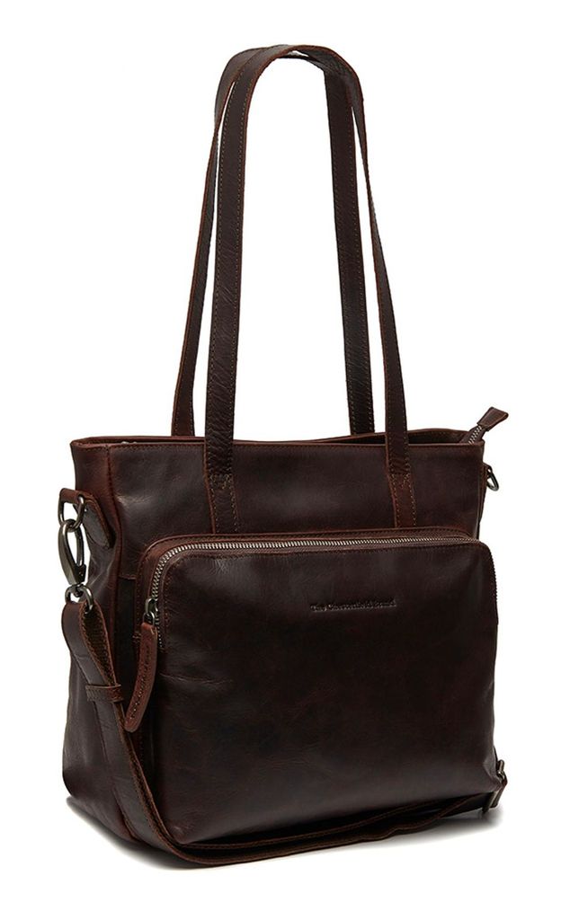Bolso Múltiples Bolsillos Bolso Shopper The Chesterfield Brand Nevada - Piel, 26 Cm, Elegante Y Práctico Bolso Trabajo Mujer