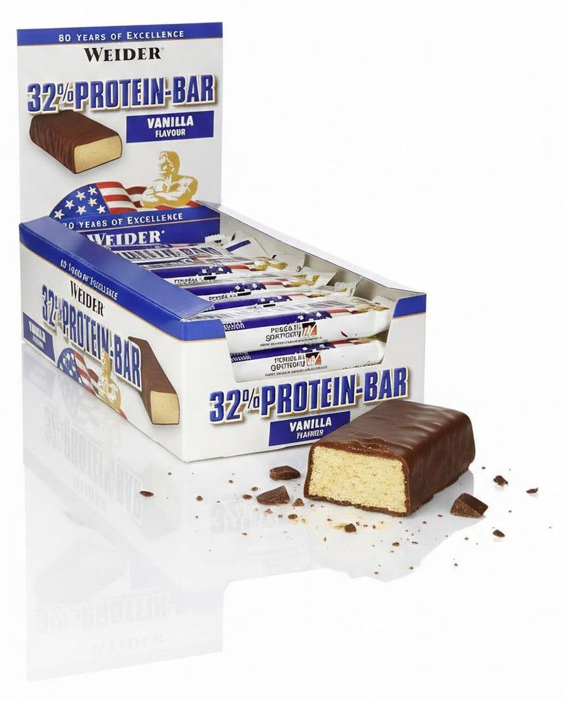 Weider 32% Protein Bar Eiweiß Riegel - 24x60g verschiedene Produktbild 