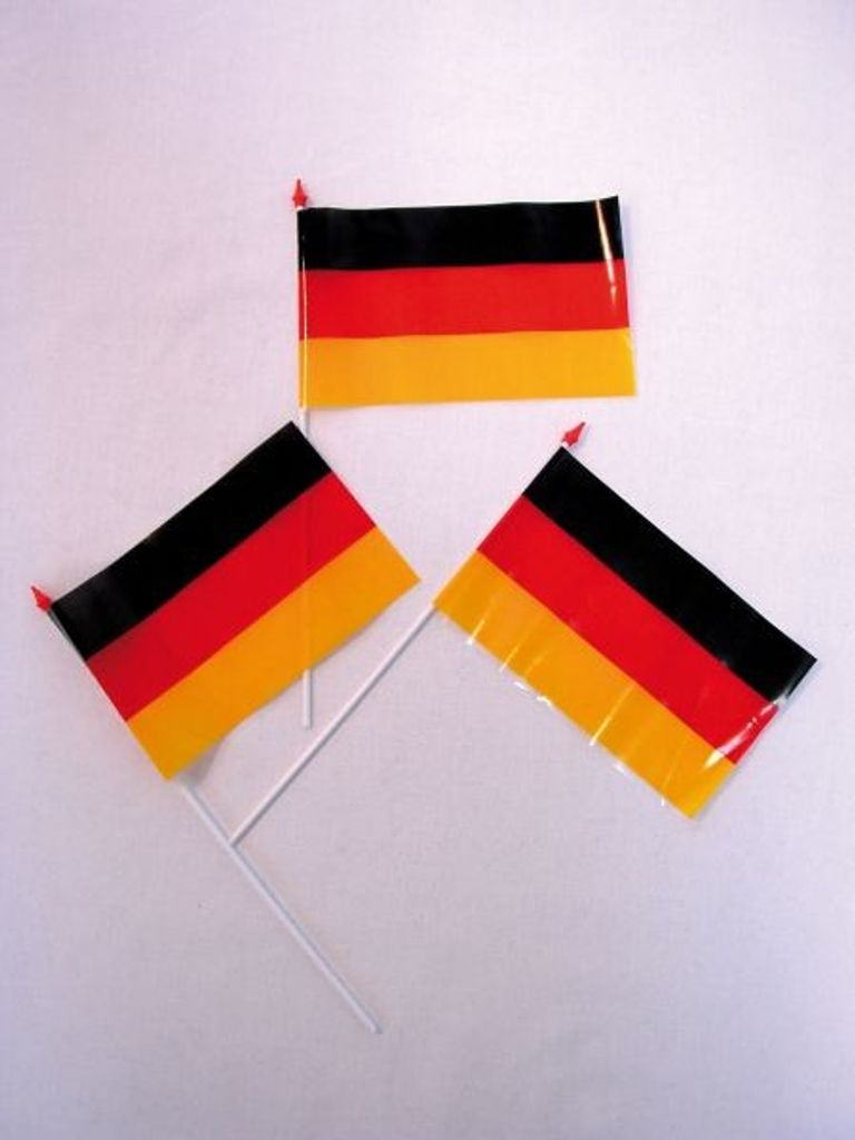 Plastikfähnchen Deutschland