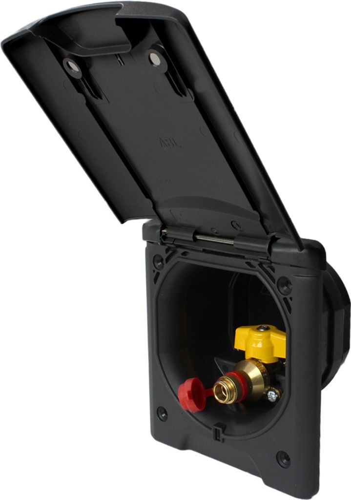 Prise de gaz magnétique noire 130x145mm, diamètre de Image du produit 