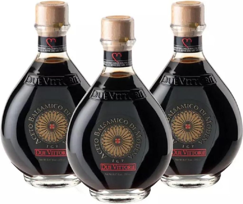 Trio Balsamico Essig aus Modena IGP Due Vittorie Oro 250 ml Produktbild 
