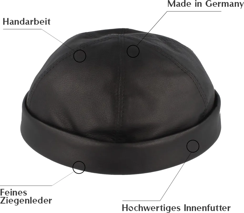Bullani Bonnets unis 1530-99-00829 - Bonnet en laine vierge élégant - 2