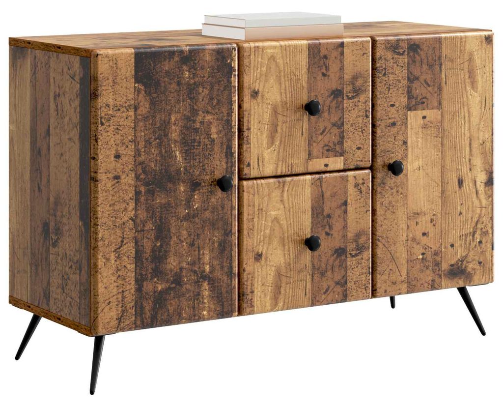 Maison Exclusive - Sideboard Altholz 89 x 34,5 x 60 cm Holzwerkstoff