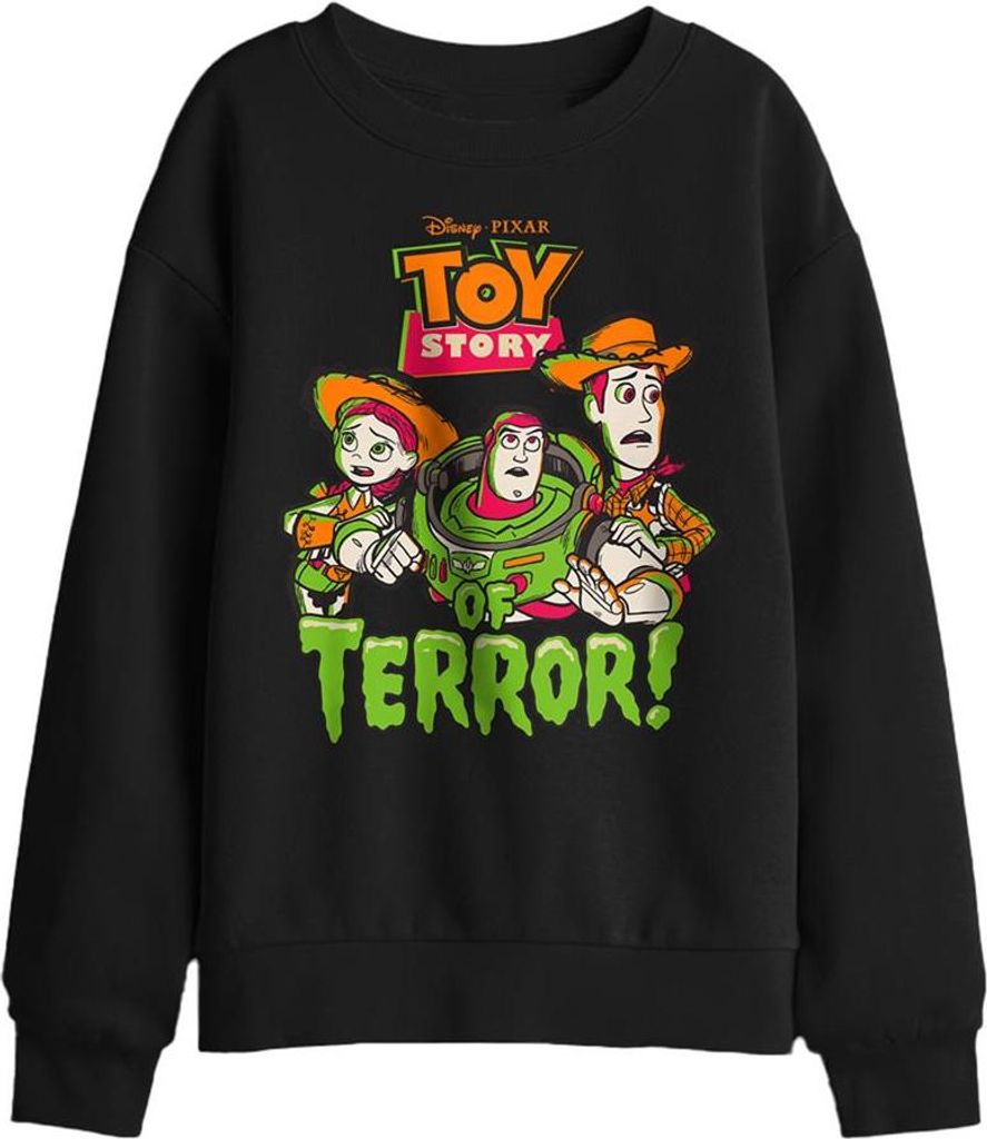 Toy Story - "Group Terror" Sweatshirt für Kinder TV29563 (116) (Schwarz)