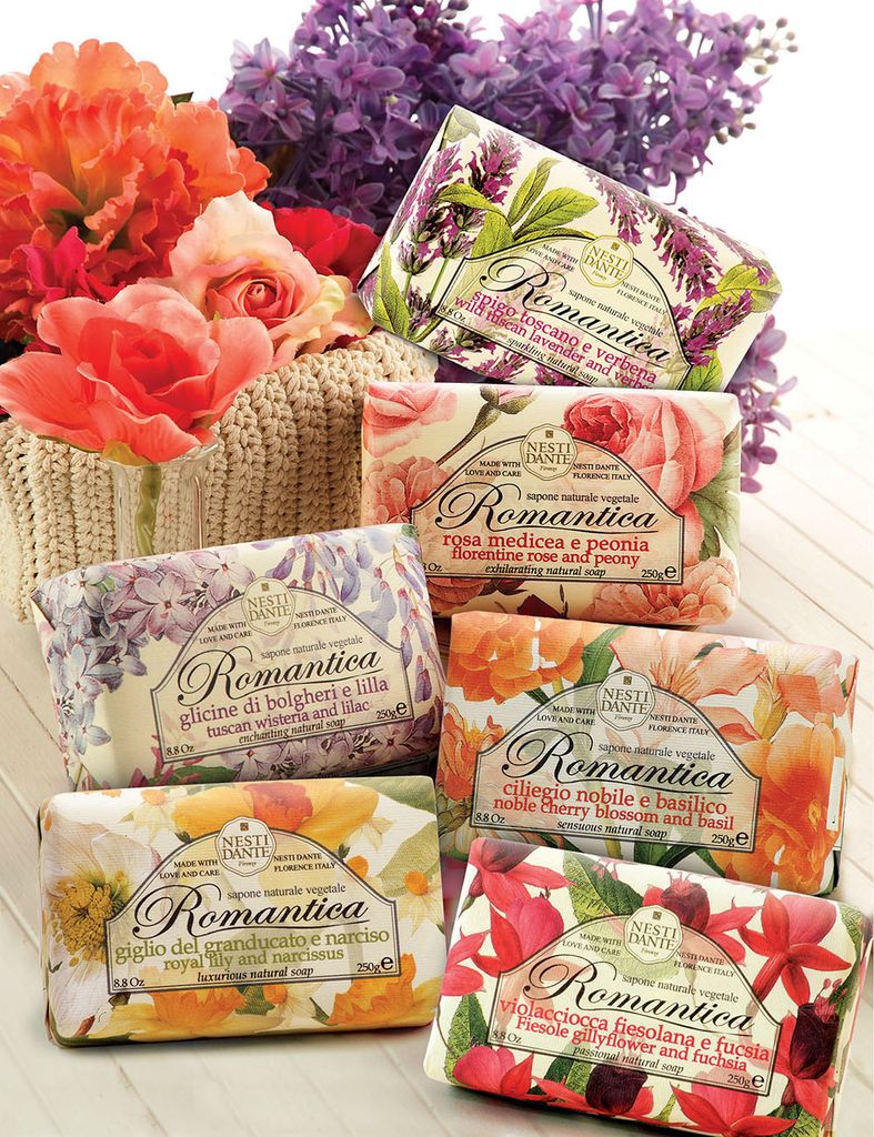 Nesti Dante Seife Romantica (Duft Kirschblüte, feste Seife, Obrázek produktu 