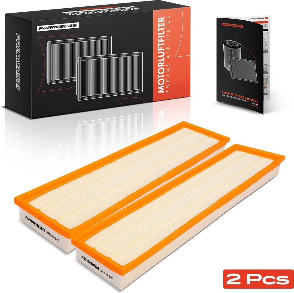 Frankberg 2x Luftfilter Motorluftfilter für Porsche 911 Targa Cabriolet 991