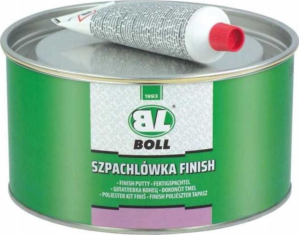 FINISH BOLL Spachtelmasse 1,8kg Set mit Härter 50g Produktbild 