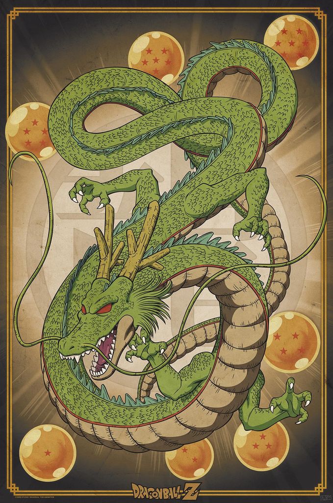 DRAGON BALL - Poster Maxi 91cmx51cm - Shenron