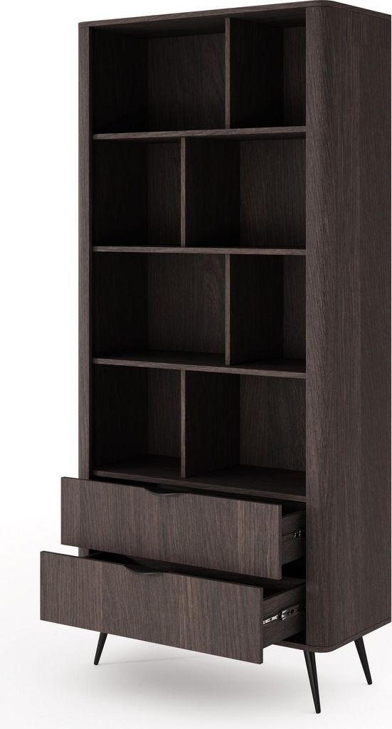 Furniture24 Bücherregal Veris - A Regal Mit Schubladen - Produktbild 