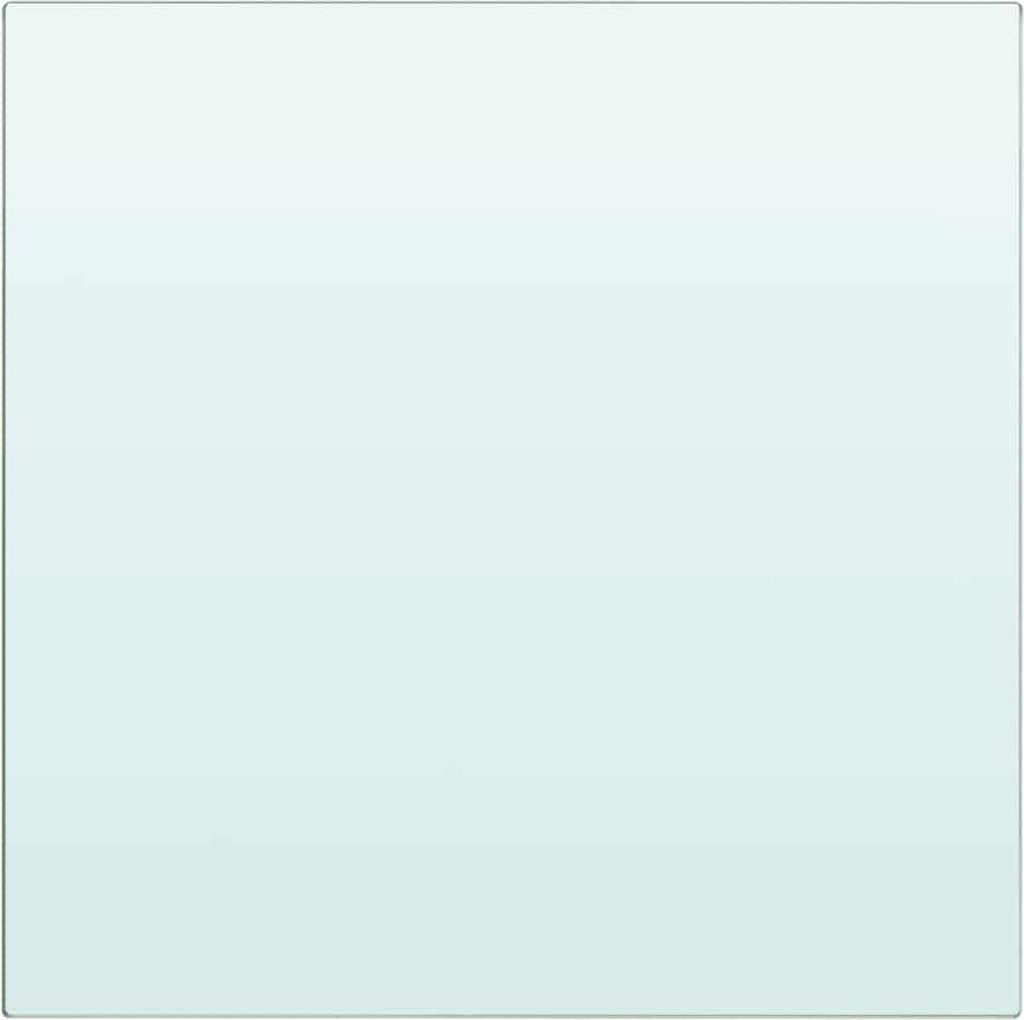 vidaXL Regalboden Glas Transparent 20x20 cm Produktbild 