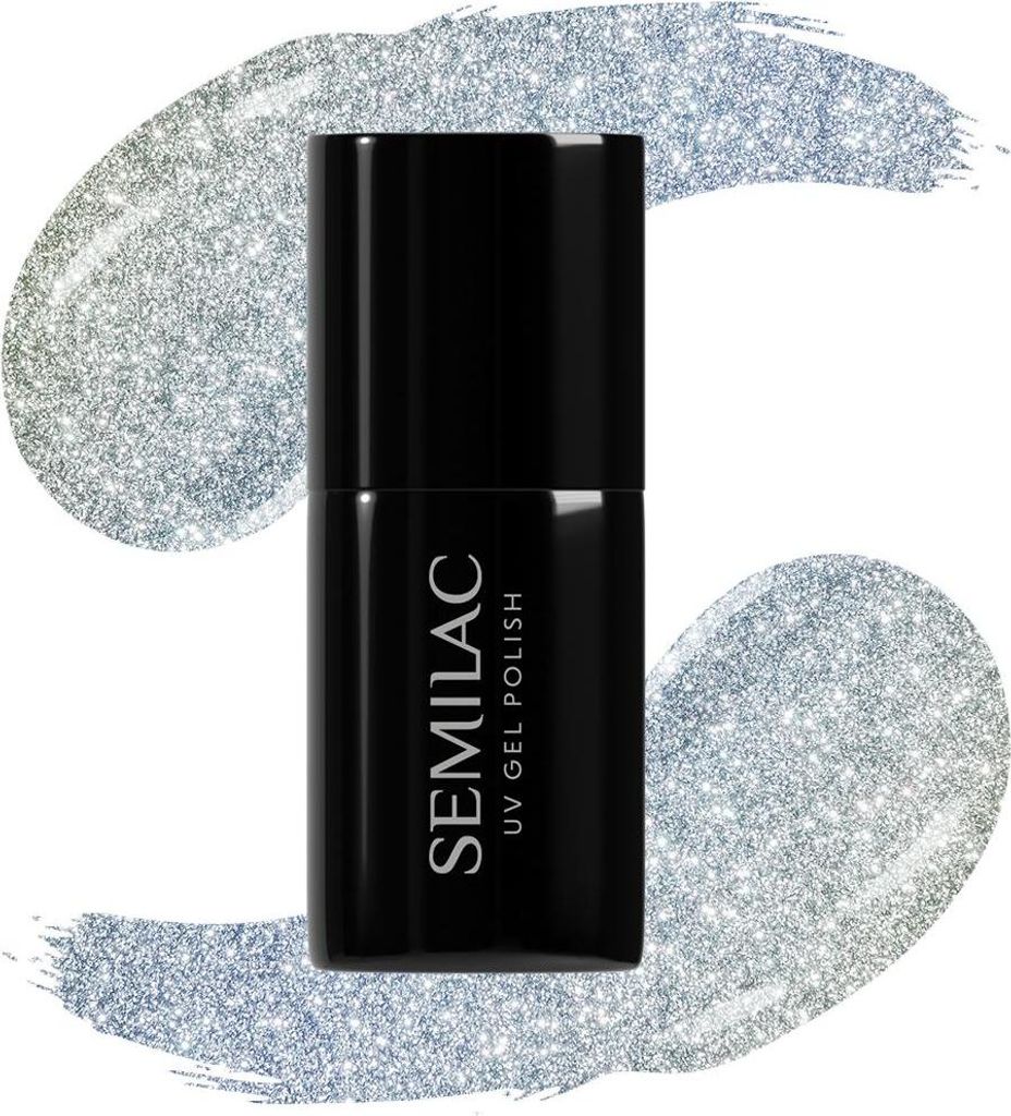 Semilac | Hybridlack - #486 The Brave One - Bunt - 7ml - Cat Eye - Uv-gel-nagellack