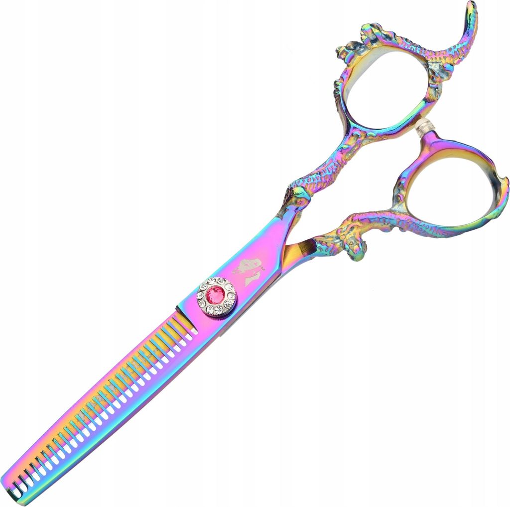 WOLF Superior Friseur Effilierschere, zum schattieren, für das Friseurstudio 6,0" DIAMOND