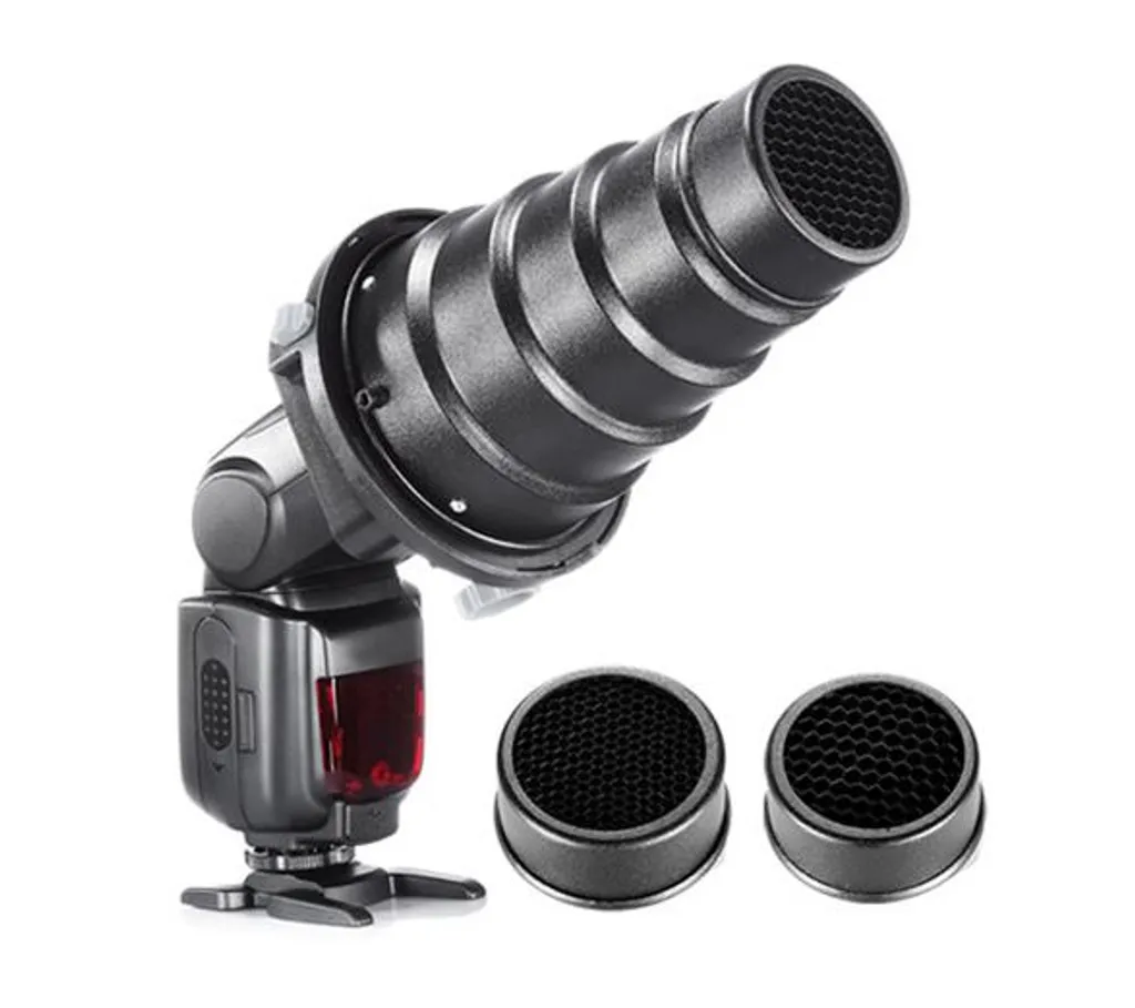 Kit Accessoires Flash Cobra BRESSER BR-SET7 avec Diffuseurs et Filtres - 5