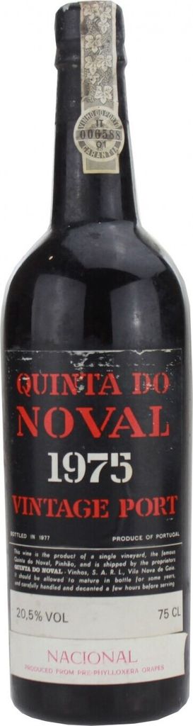 Quinta do Noval Vintage Port Nacional 1975 20.5% Alc. 750 ml