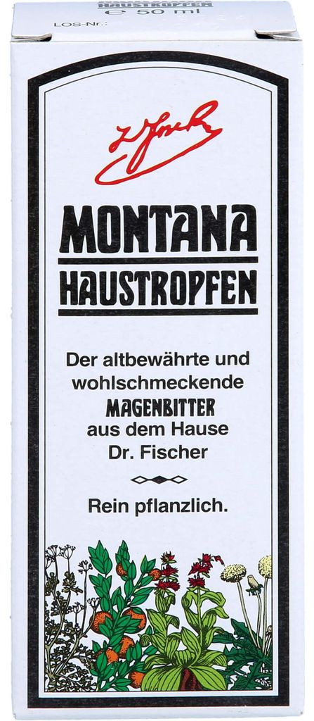 MONTANA Haustropfen Kräutermischung für den Magen, 50 ml Lösung