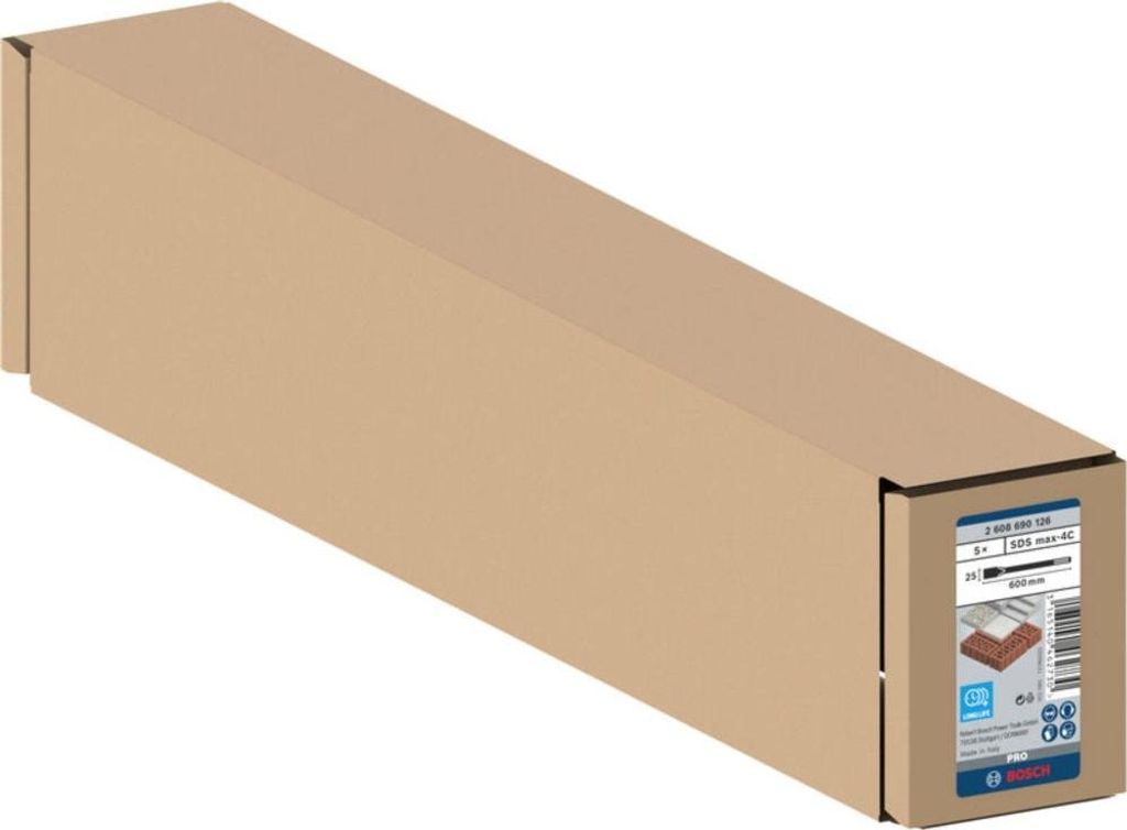 Flachmeißel mit SDS-Max-Aufnahme | 600x25mm