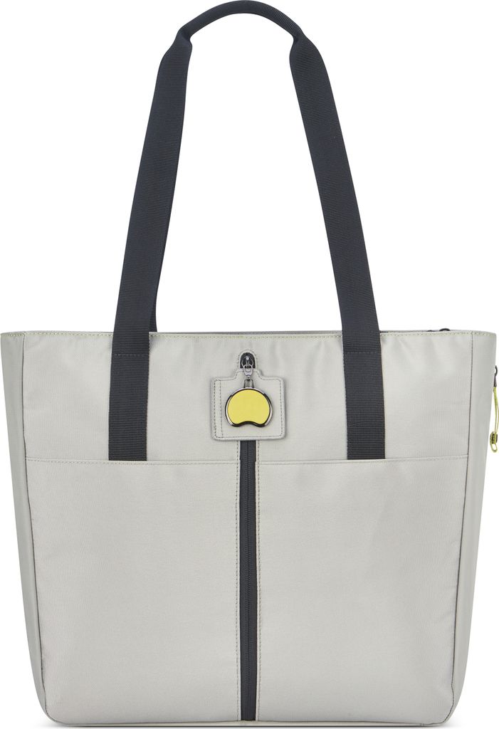 DELSEY PARIS Schultertasche mit Laptopfach Daily's Women Bag Shoulder Carry 14" Recycled Grey grau