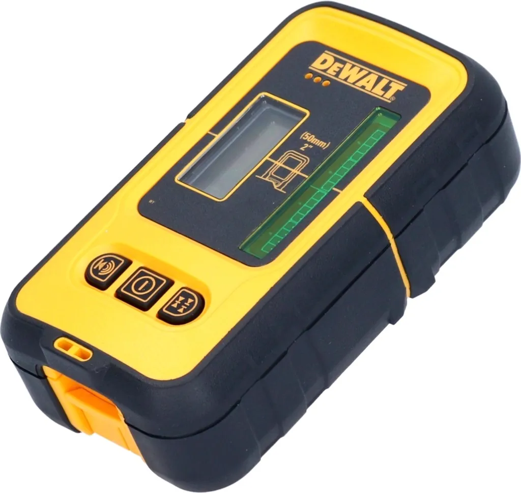 Cellule de réception laser vert DEWALT pour alignement extérieur 50m - 5