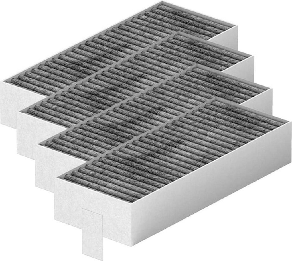 2024 4 Stück Aktivkohlefilter für Küchenabzugshauben Produktbild 