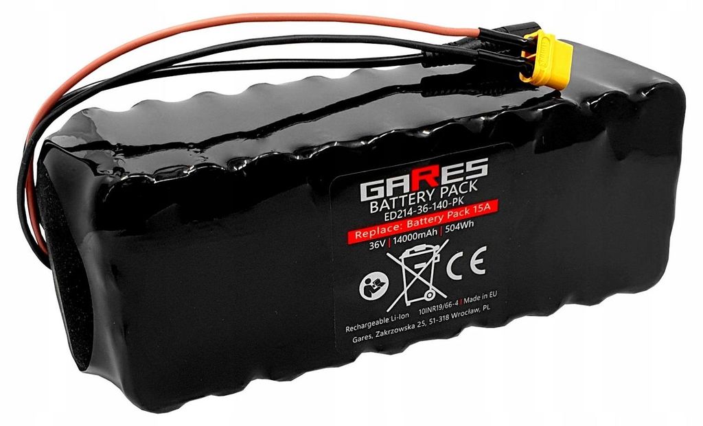 Gares Univerzální Akumulátor Li-Ion 36V 14Ah | Obrázek produktu 