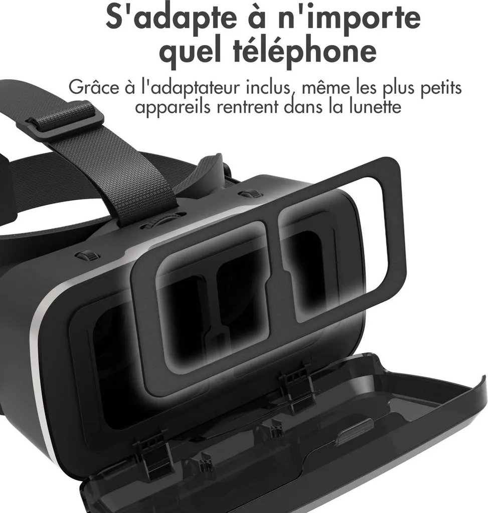 Lunettes VR imoshion Virtual Reality Bril avec Sangles de Confort Réglables