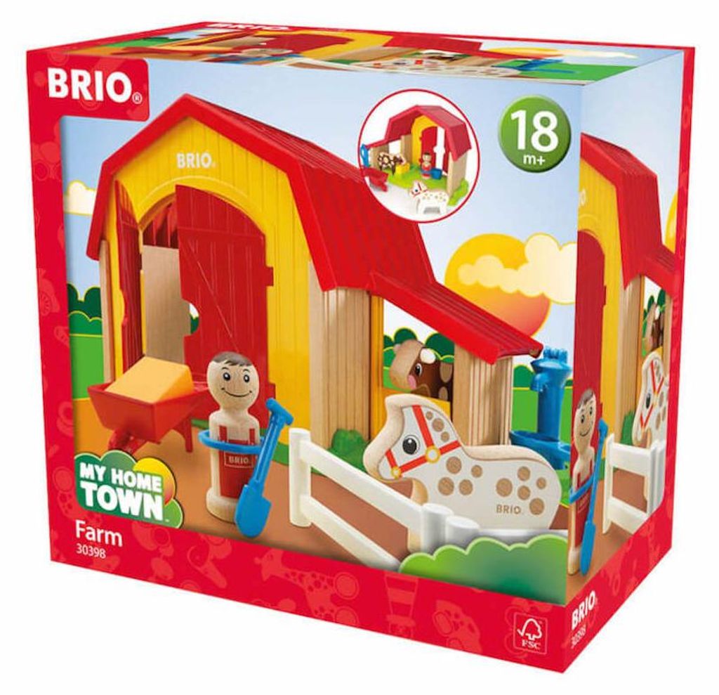 BRIO 30398 - Spielset - My Home Town Bauernhof Produktbild 