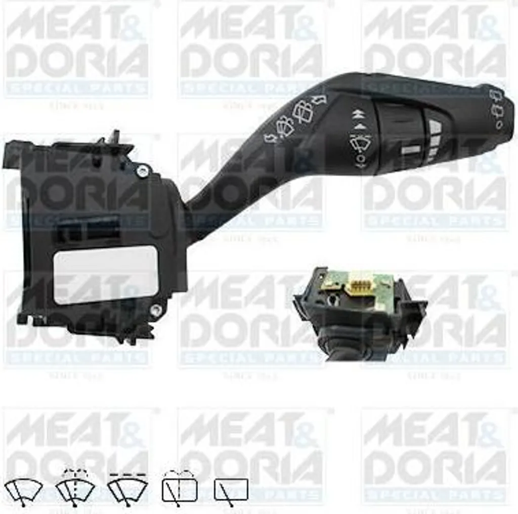 MEAT & DORIA 231200 Interruttore sul piantone dello sterzo OE 1829936 compatibile con C-Max, Transit, Tourneo, Kuga