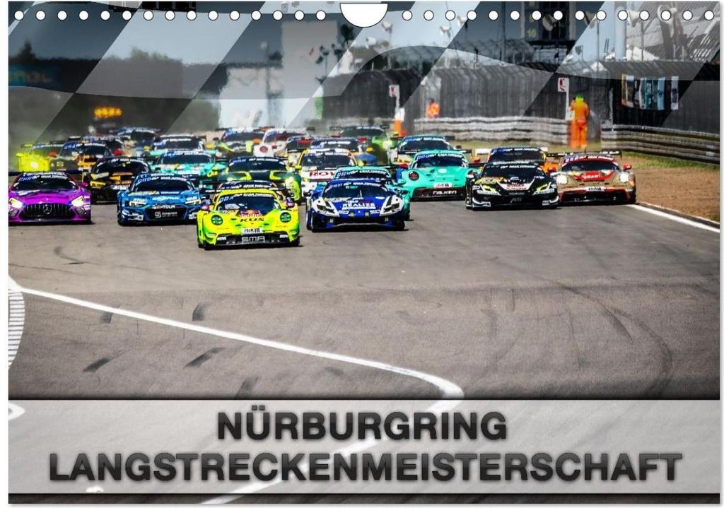 Nürburgring Langstreckenmeisterschaft (Wandkalender 2026 DIN A4 quer), CALVENDO Monatskalender