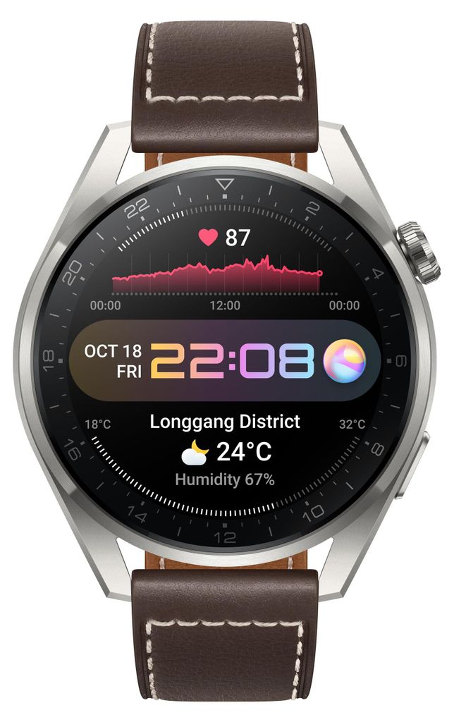 Huawei WATCH 3 Pro Classic 3,63 cm (1.43 Zoll) AMOLED 48 mm Produktbild 