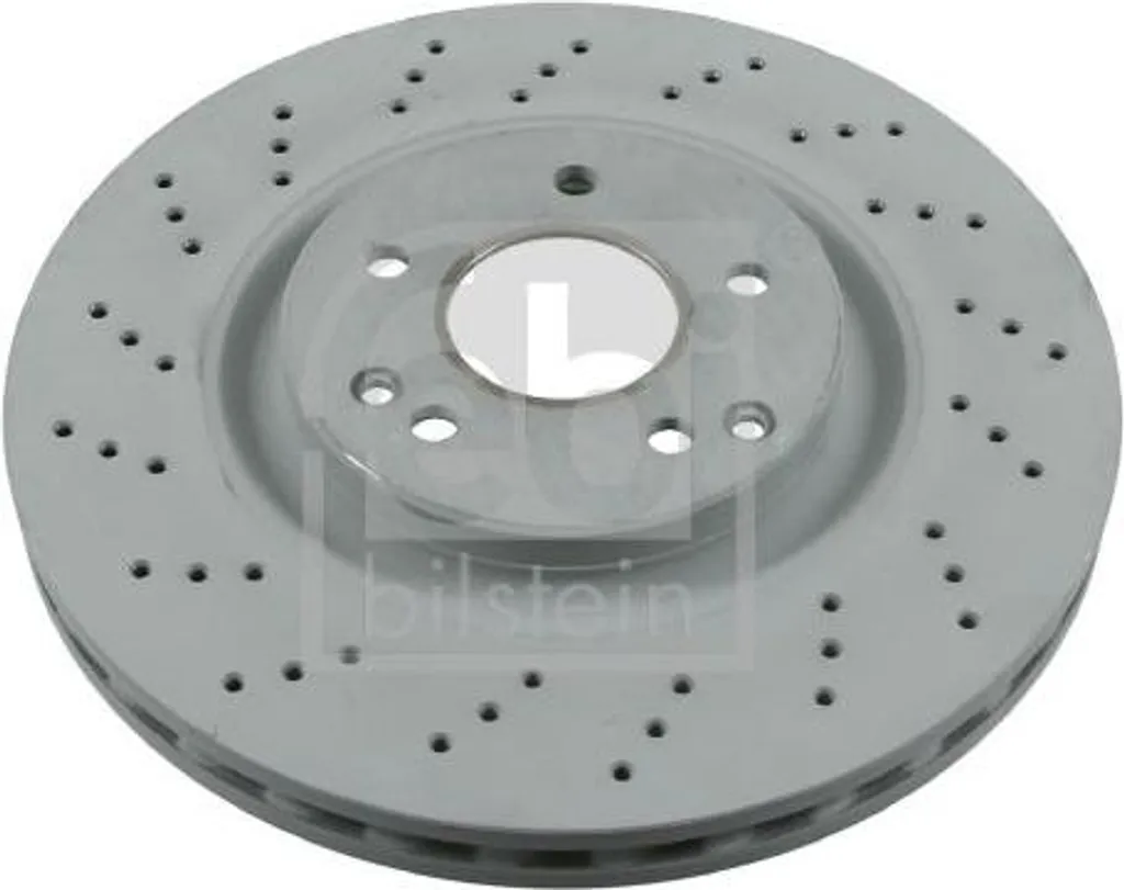 Disque de frein ventilé avant pour Mercedes Classe C CLK et SLK